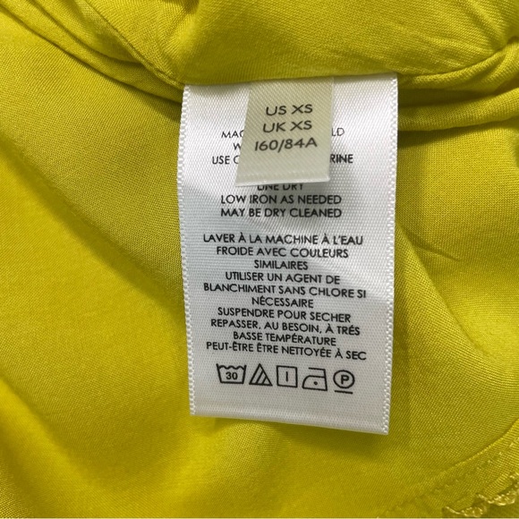 Maeve by Anthropologie Yellow Sleeveless Swing Dress - Picture 7 of 11